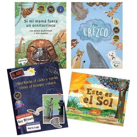 Science Naturally 978-1-958629-46-8 Los animales y sus hbitats (4 Book Set)