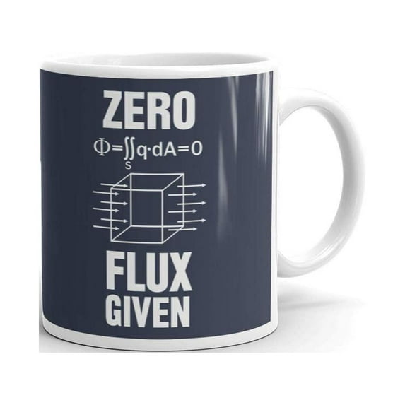 Science Nerd Adult Zero Flux Given Coffee Tea Ceramic Mug Office Work Cup Gift