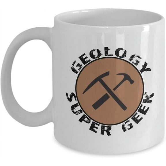 Science Nerd Mug Geology Super Geek Small Nerdy Coffee Tea Cup