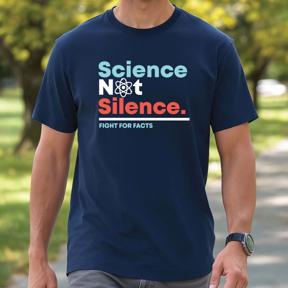 Science Not Silence – Fight for Facts Graphic Tee