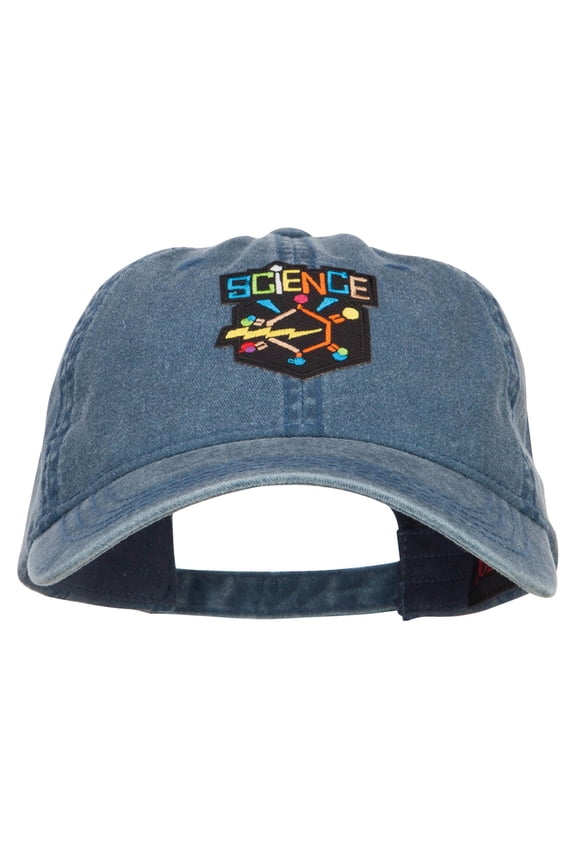 Science Patch Washed Cap - Navy OSFM