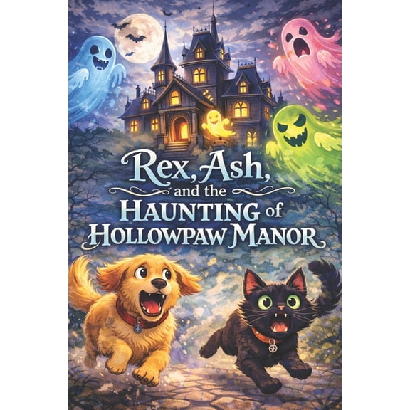 The Science of Reading Decodable Books Rex, Ash, and the Haunting of Hollowpaw Manor: An Easy Chapter Book For Grades 2, 3, 4, and 5, Book 16, (Paperback)