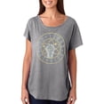 thumbnail image 1 of Science Rise Rebel Resist March Juniors Dolman T Shirt Heather MD, 1 of 1