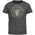 thumbnail image 1 of Science Rise Rebel Resist March Mens Ringer T Shirt Dark Heather-Black MD, 1 of 1