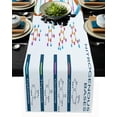 thumbnail image 1 of Science Rocket Microscope Planet Table Runner Home Wedding Table Flag Mat Centerpieces Decoration Party Dining Long Tablecloth, 1 of 7
