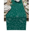 thumbnail image 1 of Science Rocket Microscope Planet Table Runner Home Wedding Table Flag Mat Centerpieces Decoration Party Dining Long Tablecloth, 1 of 6