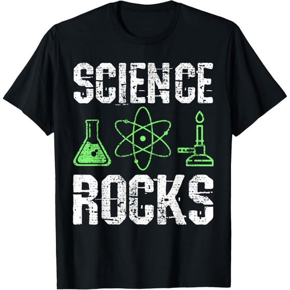 Science Rocks Biologist Chemistry Physics Teacher T-Shirt