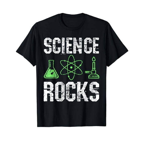 Science Rocks Biologist Chemistry Physics Teacher T-Shirt