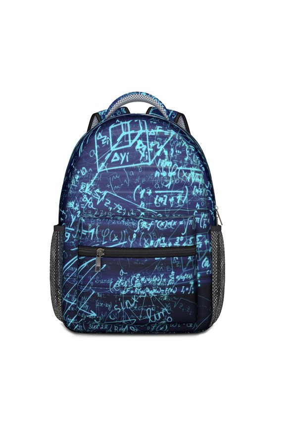 Science Rules Backpack - Waterproof & Stylish Bookbag for College Students with Organized Storage & Breathable Comfort