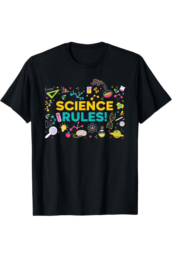 Science Rules Future Scientist Chemistry Biology T-Shirt