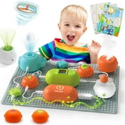 Science STEM Kits for Kids, Electronics Exploration Kit, 45 Pcs DIY Circuit Parts, 420+ Electronics Projects, STEM Educational Circuit Board Toy Gifts for Kids 8-12