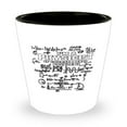 thumbnail image 1 of Physicist Themed Shot Glass, I'M A Of Course I Have Problems Quote, Unique Genius Gift, Sleek Mini Glassware, Durable 1.5oz, 1 of 3