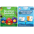 thumbnail image 1 of Skillmatics Science Snippets Animals & Multiplication Flash Cards Bundle, Learning Aids & Educational Toys for Boys & Girls, Gifts for Ages 7, 8, 9 & Up, 1 of 10
