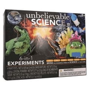 Science Squad 6-in-1 Experiments Stem Models & Kits Multicolor, 5"