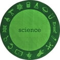 thumbnail image 1 of Science Stem Classroom Seating Round Rug Green - 5 ft. 4 in., 1 of 1