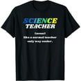 thumbnail image 1 of Science Teacher Definition Funny Back To School First Day T-Shirt, 1 of 3