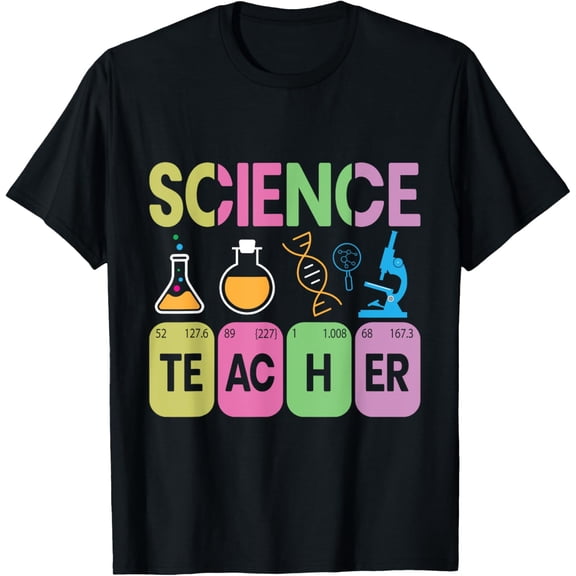 Science Teacher Funny Periodic Table Elements Graphic T-Shirt
