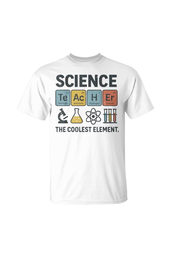 Science Teacher Periodic Table Jokes Chemistry Pun TShirt