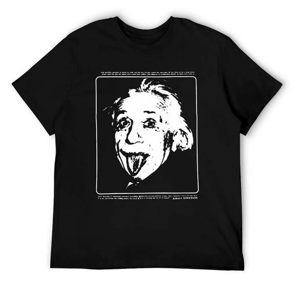 Science Theory Humor Tee, Physics Enthusiast T-Shirt, Retro Genius Inspired Apparel Black-style L