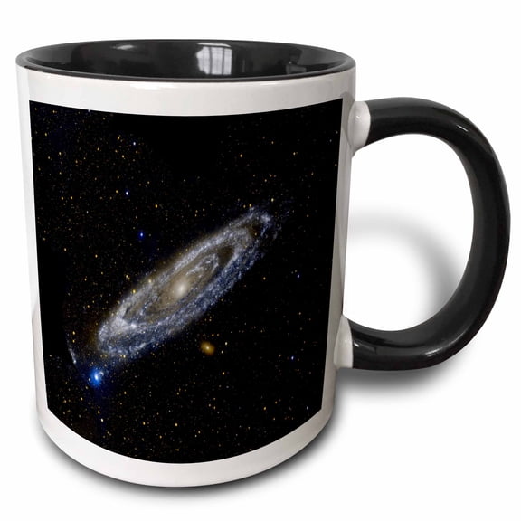 3drose, Science Universe Outer Space View, 11oz Two-tone Black Mug
