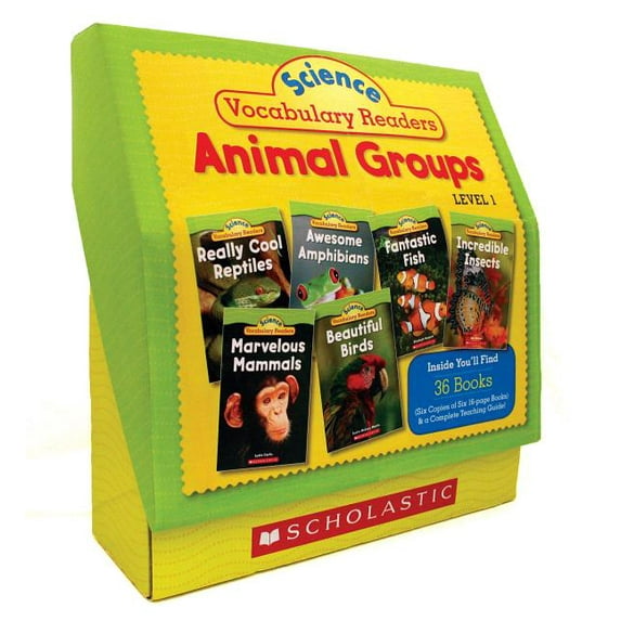 Science Vocabulary Readers: Animal Groups: Exciting Nonfiction Books That Build Kids' Vocabularies, (Paperback)