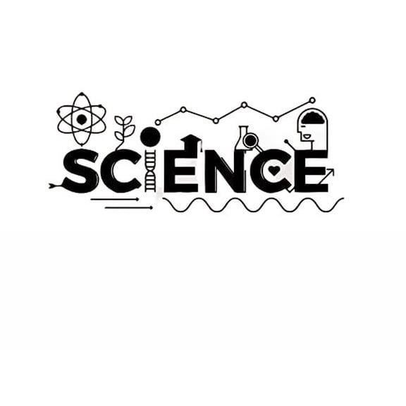 Science Wall Decal School Education Sticker Interior Home Art Ideas Bedroom Living Room Office Murals Housewares