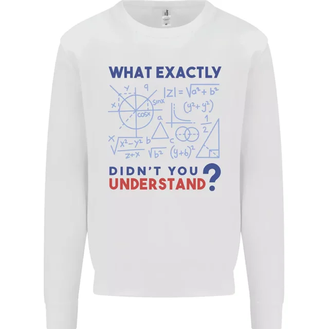 Science What Don't You Understand Geek Mens Sweatshirt Jumper