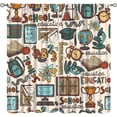 thumbnail image 1 of Science Window Drapes School Theme Window Curtains Brainstorming Good Ideas Curtain Panels for Kids Boys Girls Study Innovation Education Knowledge Window Treatments 21x54in,2 Panel Set, 1 of 6