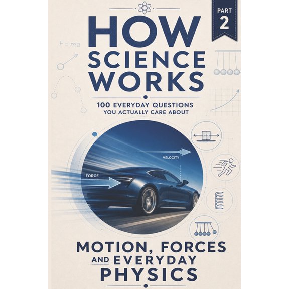 How Science Works - 100 Everyday Questio How Science Works - Motion, Forces and Everyday Physics: 100 Everyday Questions You Actually Care About, Book 2, (Paperback)