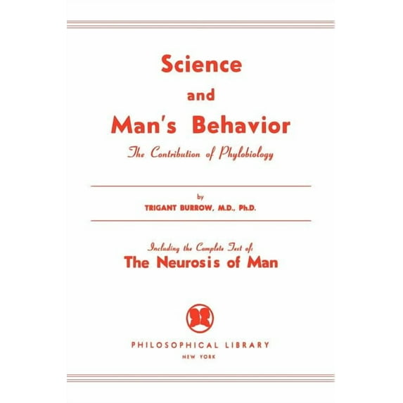Science and Man's Behavior, (Paperback)