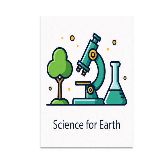 Science for Earth Poster Print - Environmental Scientist - 13x19 Poster Print