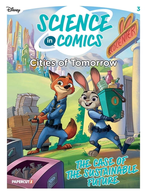 Disney Science In Comics: Disney Science in Comics: Cities of Tomorrow (Series #3) (Hardcover)