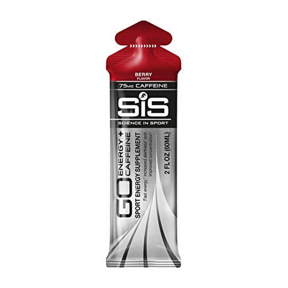 Science in Sport Energy Gel Pack, SIS Energy Gel + Caffeine, 22g Fast Acting Carbs, Performance
