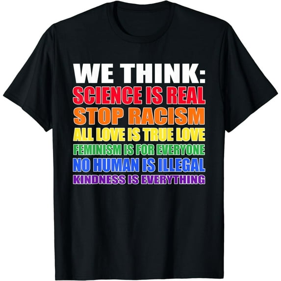 Science is real Stop LGBT Support Gay Pride T-Shirt