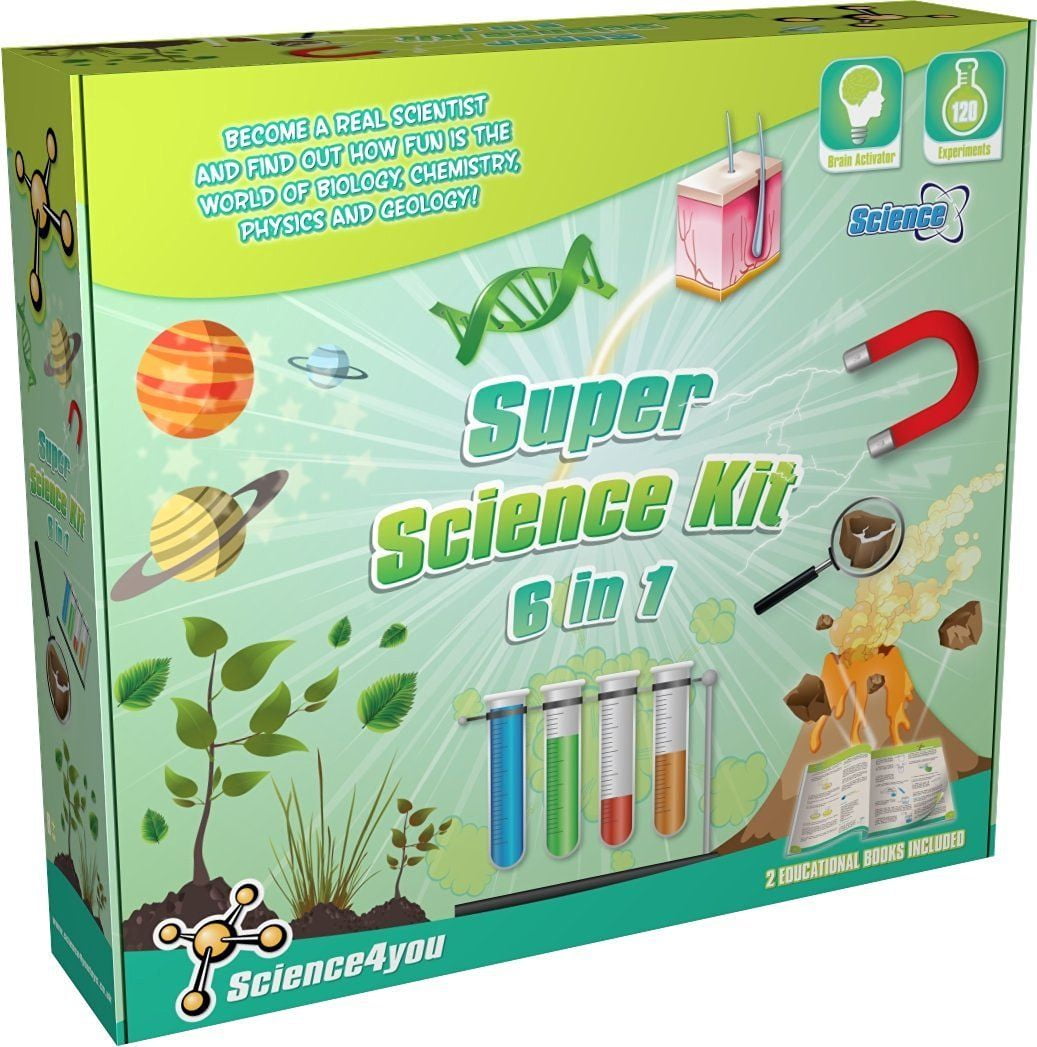 Science4you Super Kit Scientifique 6 en 1