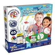Science4you Marker Maker for Kids - Make Your Own Scented Markers for Kids, Marker Set with 12 Activities + 65 Contents, Stem Toys, Games, Gifts for 6+ Year Old Boys and Girls