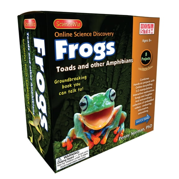 ScienceWiz Frogs & Amphibians: Kit with a Book You Can Talk TO!
