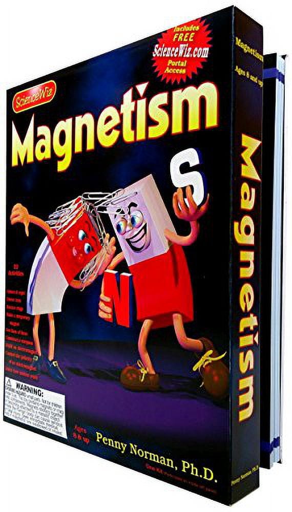 ScienceWiz Magnetism Experiment Kit and Book 22 Experiments, Magnetism ...