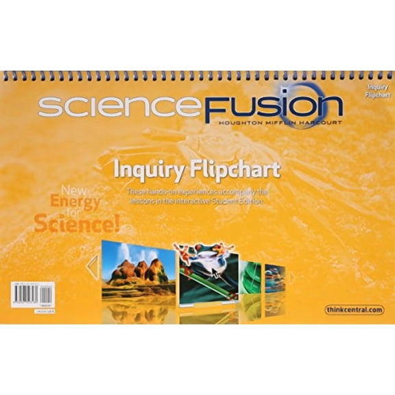 Pre-Owned Sciencefusion Sciencefusion: Inquiry Flipchart Grade 5, (Spiral-Bound)