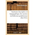thumbnail image 1 of Sciences: Anatomie Descriptive Et Topographique Des Racines Rachidiennes Postérieures Les Divers: Procédés de Radicotomie Postérieure (Opérations de Foerster, Van Gehuchten, Guleke) (Paperback), 1 of 1