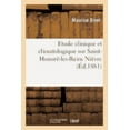 thumbnail image 1 of Etude clinique et climatologique sur Saint-Honor, 1 of 1