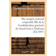 Sciences Sociales Congr s National Corporatif Du Travail, Toulouse, Paperback