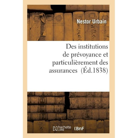 Des institutions de pr