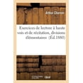 thumbnail image 1 of Sciences Sociales Exercices de Lecture À Haute Voix Et de Récitation, Divisions Élémentaires: Prononciation Française, (Paperback), 1 of 1