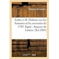 thumbnail image 1 of Sciences Sociales: Lettre À M. Dufaure Sur Les Hommes Et Les Souvenirs de 1789. Signé Amaury de Liniers. (Paperback), 1 of 1