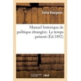 thumbnail image 1 of Sciences Sociales: Manuel Historique de Politique Étrangère. Le Temps Présent (Paperback), 1 of 1