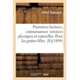thumbnail image 1 of Sciences Sociales PremiÃ¨res Lectures Sur Les Connaissances Sciences Physiques Et Naturelles. Pour Les Petites Filles, (Paperback), 1 of 1