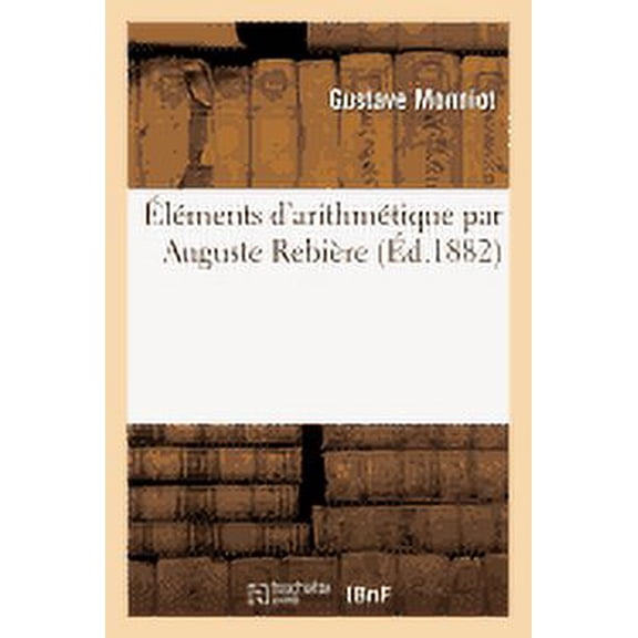 Sciences: lments d'Arithmtique (Paperback)