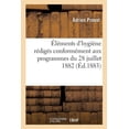thumbnail image 1 of Sciences: Éléments d'Hygiène Rédigés Conformément Aux Programmes Du 28 Juillet 1882 (Paperback), 1 of 1