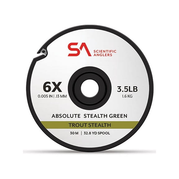 Scientific Anglers Absolute Trout Stealth Tippet 4X 30m